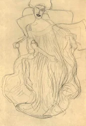 Seated Woman from the Front 001